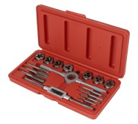 OPT-MTDS16 Набор метчиков и плашек М3-М12, метрическая резьба, 16 предметов