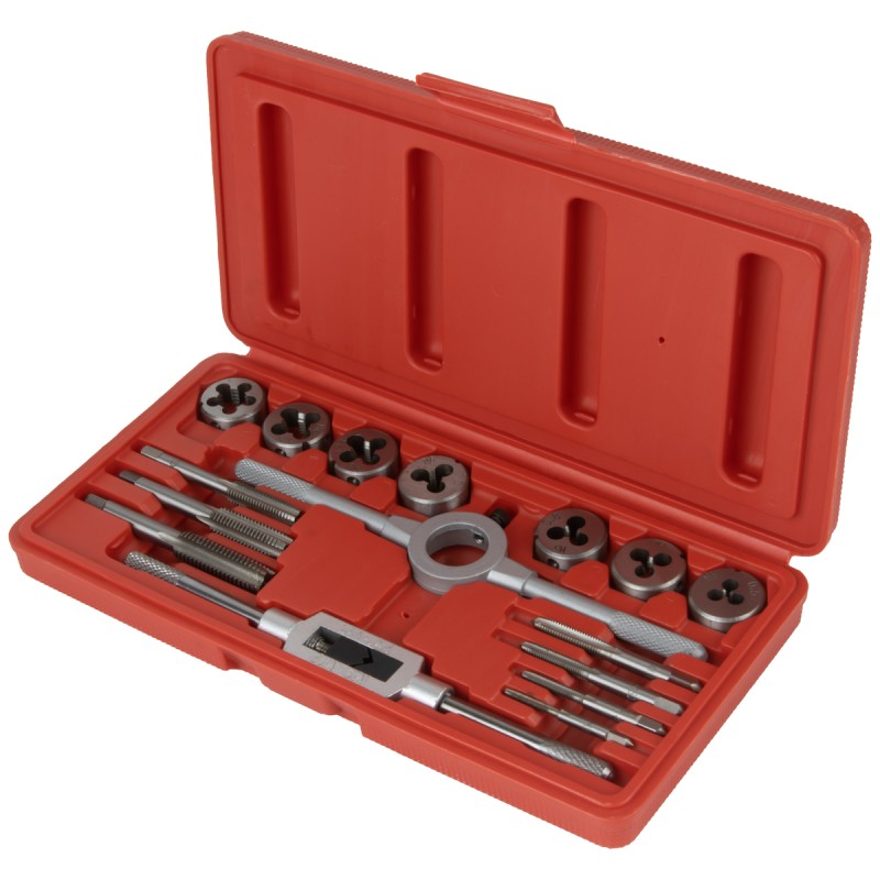 OPT-MTDS16 Набор метчиков и плашек М3-М12, метрическая резьба, 16 предметов, OPTIMUS OPT-MTDS16 Набор метчиков и плашек М3-М12, метрическая резьба, 16 предметов, OPTIMUS