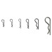 WDK-214047 Набор шплинтов, 150 предметов, WiederKraft