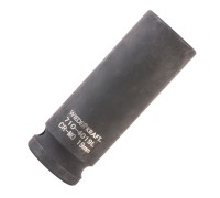 WDK-710-4019L Головка торцевая ударная глубокая 1/2", 6 граней, 19 мм