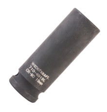 WDK-710-4019L Головка торцевая ударная глубокая 1/2", 6 граней, 19 мм