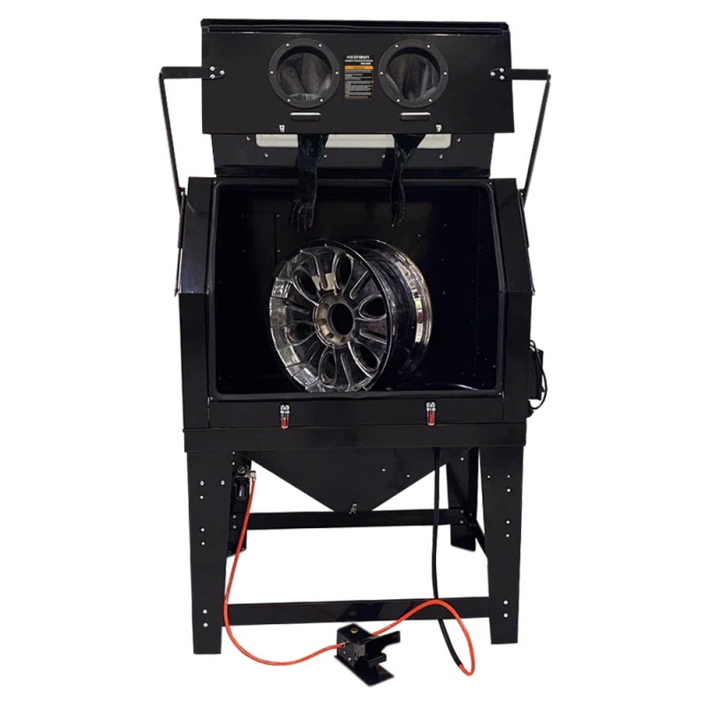 WDK-83990 Пескоструйная камера, 990 л, WiederKraft WDK-83990 Пескоструйная камера, 990 л, WiederKraft