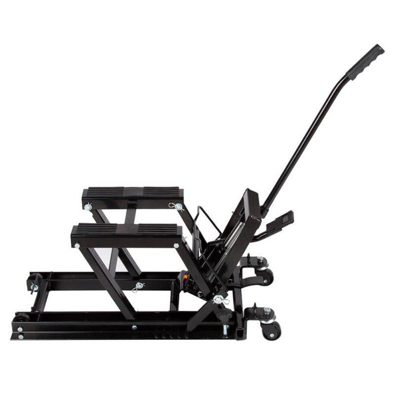 WDK-86101 Мотодомкрат подкатной гидравлический, г/п 0.7 т, высота подъёма 430 мм