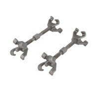 WDK-214621 Съемник пружин со сдвоенными зацепами 290 мм