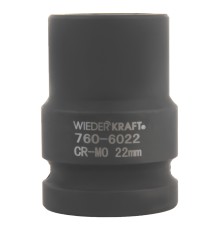 WDK-760-6022 Головка ударная 3/4", 6 граней, 22 мм