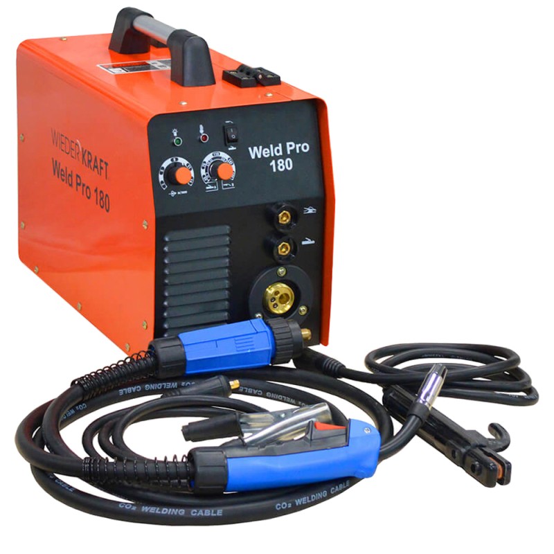 Weld Pro 180  Сварочный аппарат инверторный 180A, 220В  MIG/MAG/MMA, WiederKraft