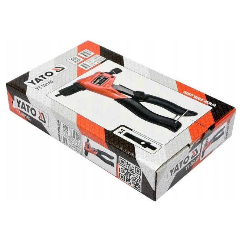 Заклепочник для резьбовых заклепок М3-М6 YATO YT-36140