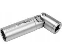 Головка свечная с шарниром  3/8" 14мм 12PT YATO YT-38512