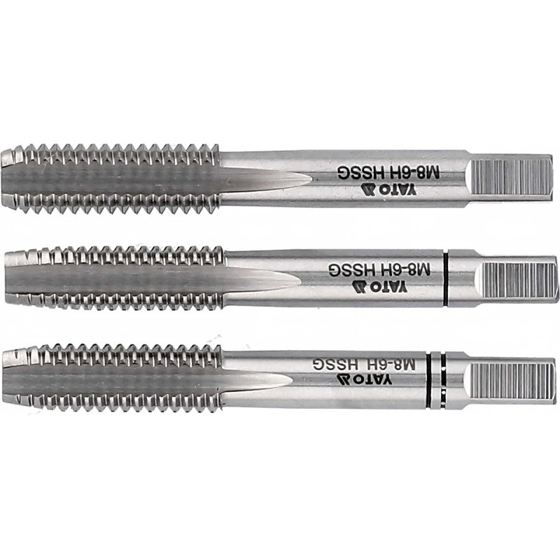 Метчик М10х1,5 -  3шт.HSS М2 YATO YT-2937