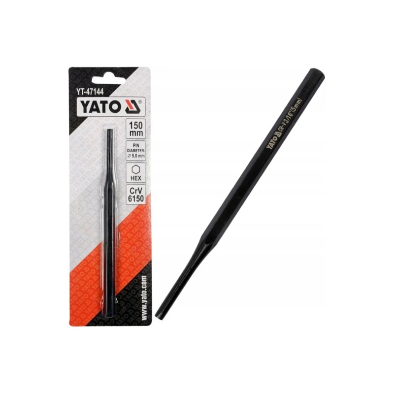 Выколотка 5х150мм YATO YT-47144