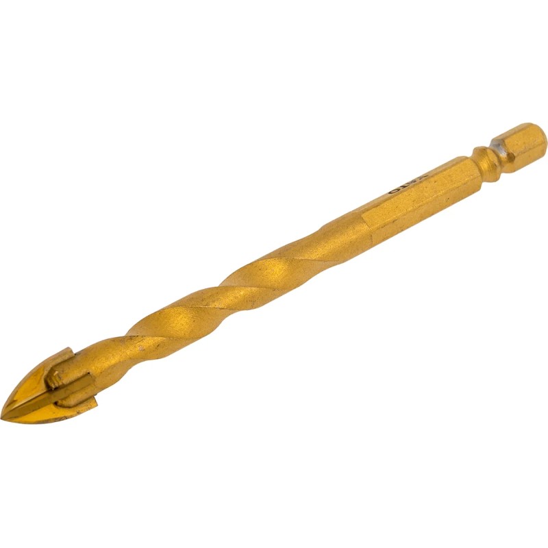 Сверла по плитке и стеклу с хвостовиком HEX 4-10mm (набор 5шт)  YATO YT-44809