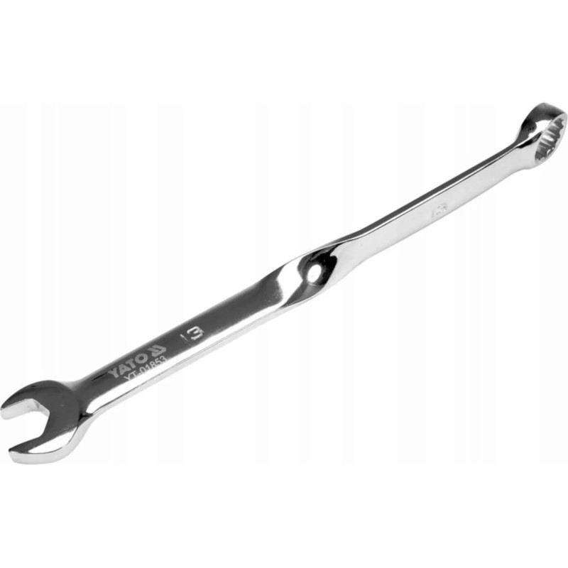 Изогнутый закрученный гаечный ключ 13мм YATO YT-01853