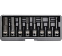 Набор ударных головок-бит HEX 1/2" 8пр YATO YT-1066