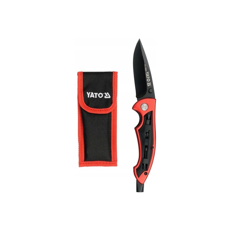 Нож складной с битами YATO YT-76031