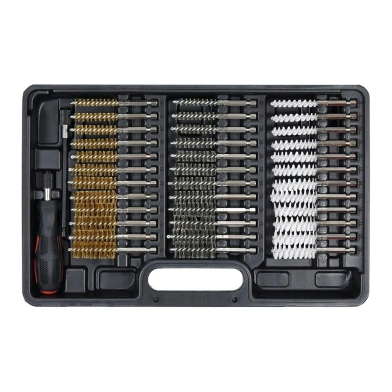 Ерши для чистки гнёзд свечей зажигания и форсунок 38пр YATO YT-08196