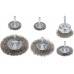 Щетка дисковая с гофрированной проволокой 6шт INOX YATO YT-47593