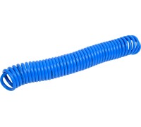 Спиральный шланг PU с быстросъёмным соединением 8X12х10м YATO YT-24208