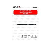 Пинцет прямой антистатический 140мм YATO YT-6916