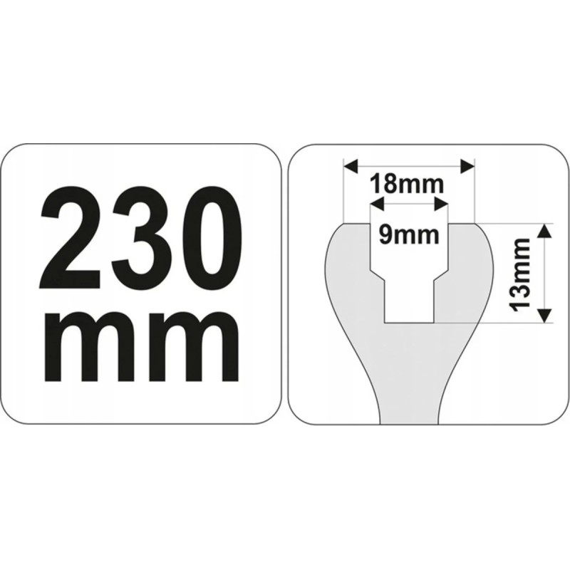 Съемник клипс обивки 230мм YATO YT-0841