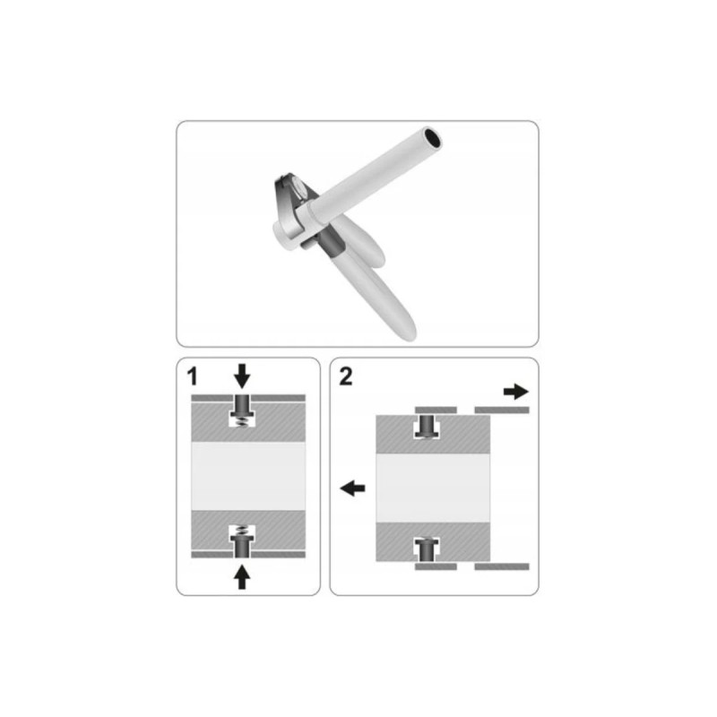 Щипцы для топливных соединений YATO YT-0608