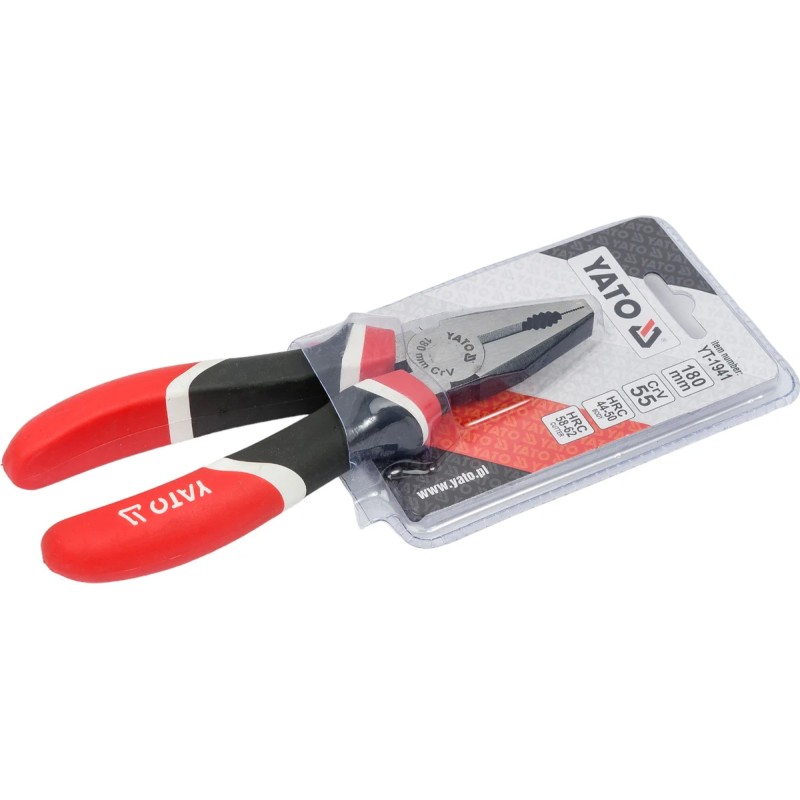 Плоскогубцы универсальные 180мм CRV YATO YT-1941