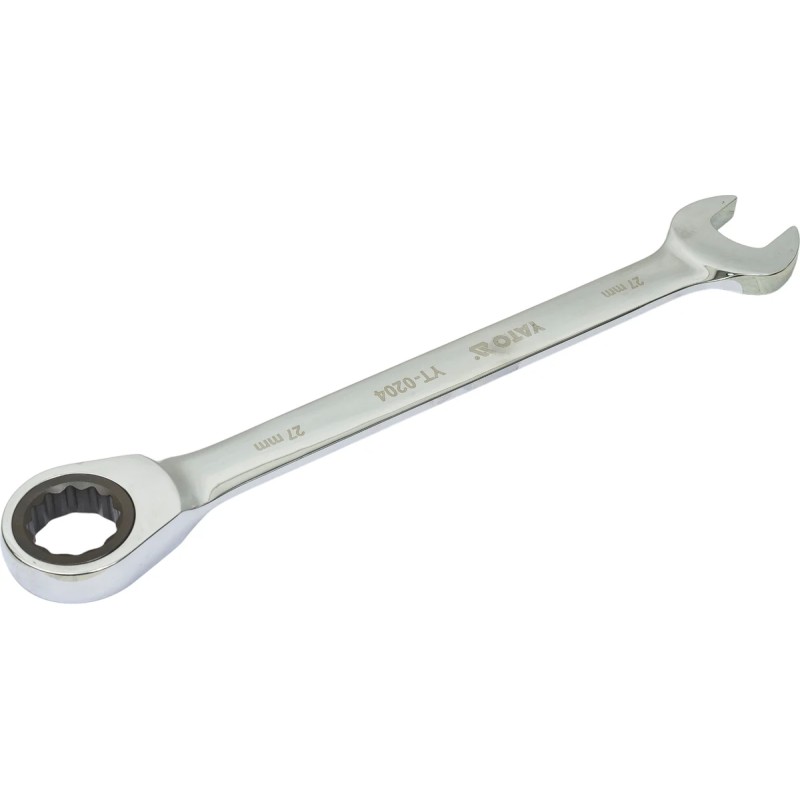 Ключ комбинированный с трещоткой 27мм YATO YT-0204