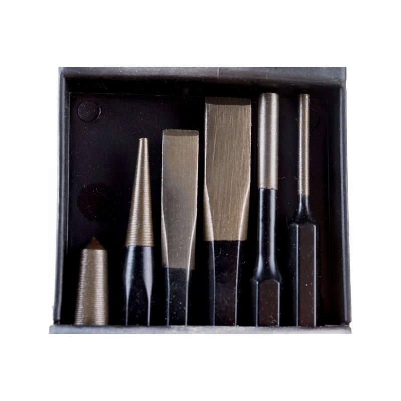 Набор зубил, пробойников и керн 6пр YATO YT-4712