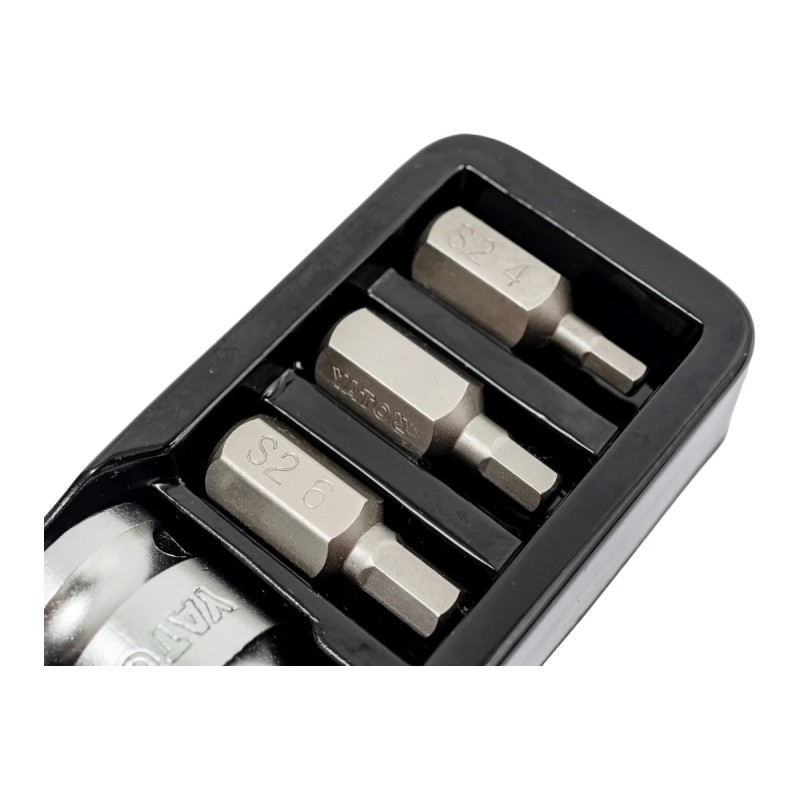 Набор специальных бит "НЕХ" с переходником 7 предм. YATO YT-0412