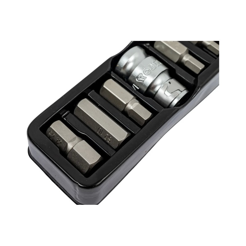 Набор специальных бит "НЕХ" с переходником 7 предм. YATO YT-0412