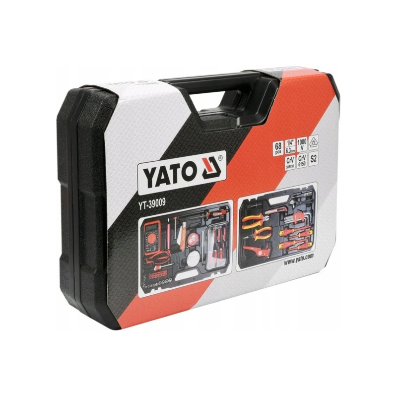 Набор инструментов электрика 68пр. YATO YT-39009