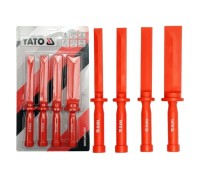 Набор пластмассовых шаберов 4пр. YATO YT-0847