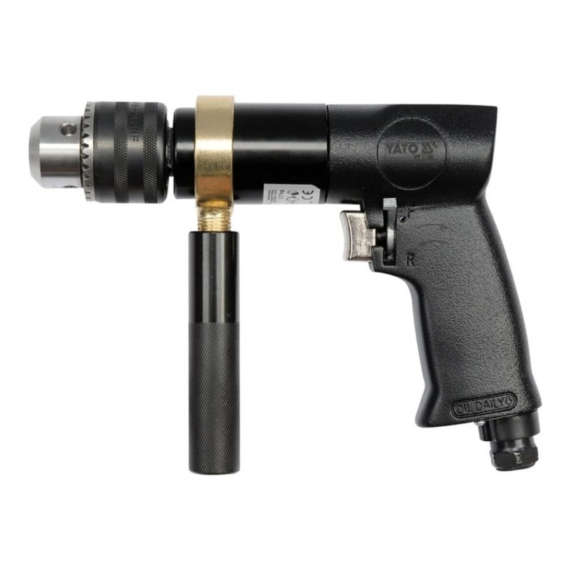 Пневматическая дрель 10мм 1/4" с реверсом YATO YT-09702