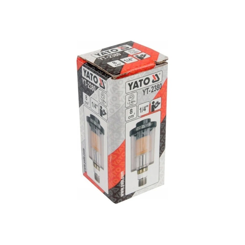 Фильтр-сепаратор воды 1/4" 1,4 Mpa YATO YT-2380