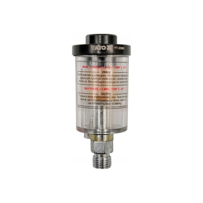 Фильтр-сепаратор воды 1/4" 1,4 Mpa YATO YT-2380