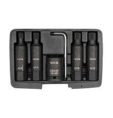 Набор ударных бит SPLINE 3/4" YATO YT-1157