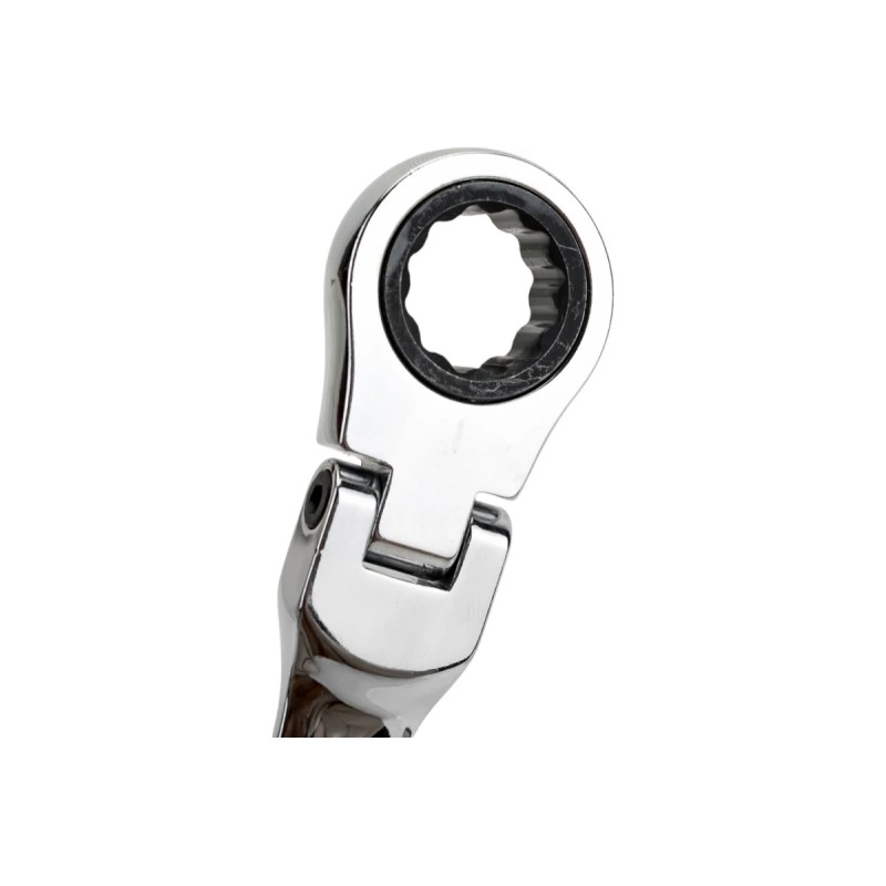 Ключ комбинированный с трещоткой и шарниром 17мм YATO YT-1683