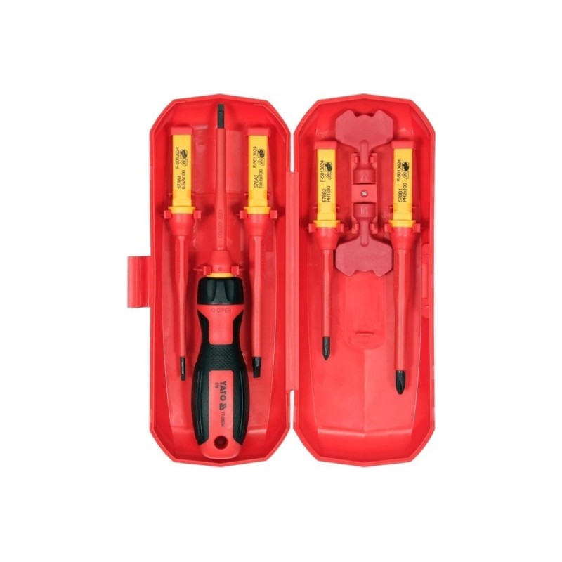 Набор изолированных отверток VDE 8шт YATO YT-28294