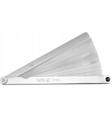 Щупы измерительные 200мм 17шт. 0,02-1мм YATO YT-7221