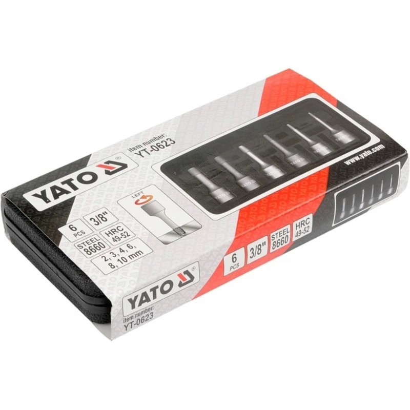 Набор экстракторов для шпилек YATO YT-0623