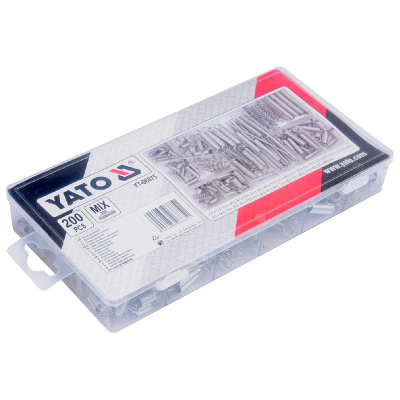 Набор пружинок 200 шт YATO YT-06875
