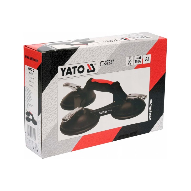 Тройной стеклодомкрат 3 x 125 мм YATO YT-37237