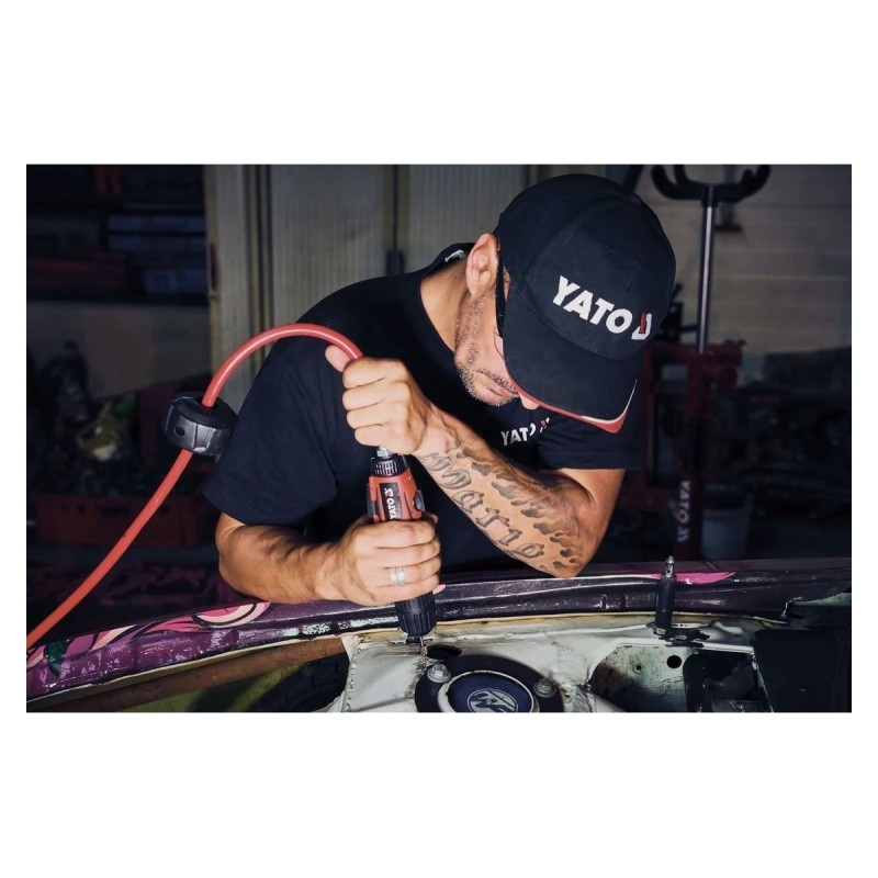 Пневматическая прямая дрель YATO YT-09695