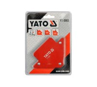 Магнитная струбцина сварочная 82х120х13мм YATO YT-0863