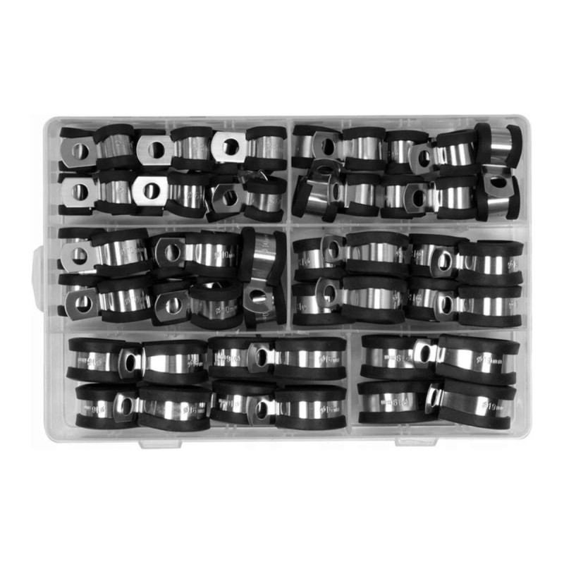 Хомуты сантехнические 52шт YATO YT-067834