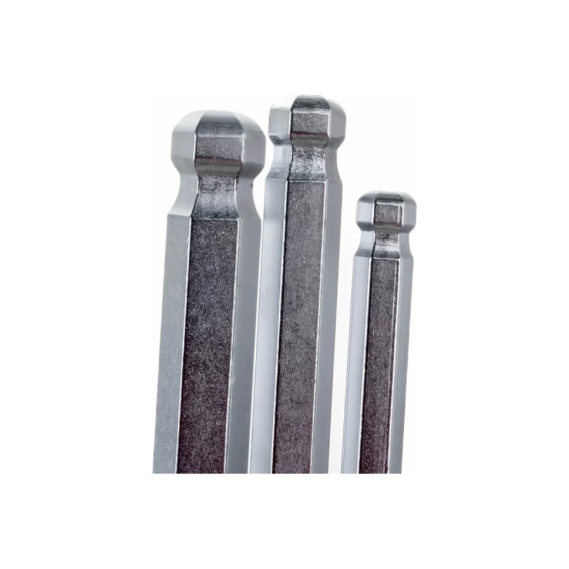 Набор шестигранников 9шт. 1,5-10мм с шаром CrV -средние  YATO YT-0505