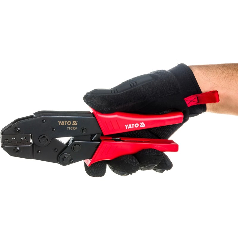 Инструмент для обжима и зачистки проводов 0,5-6мм² YATO YT-2300