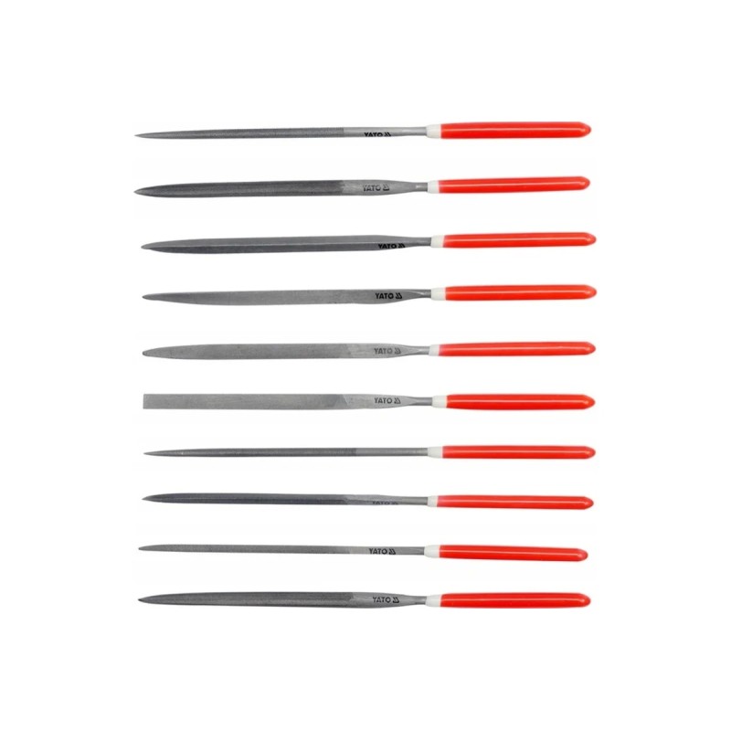 Набор надфилей 180х85мм 10пр YATO YT-6165