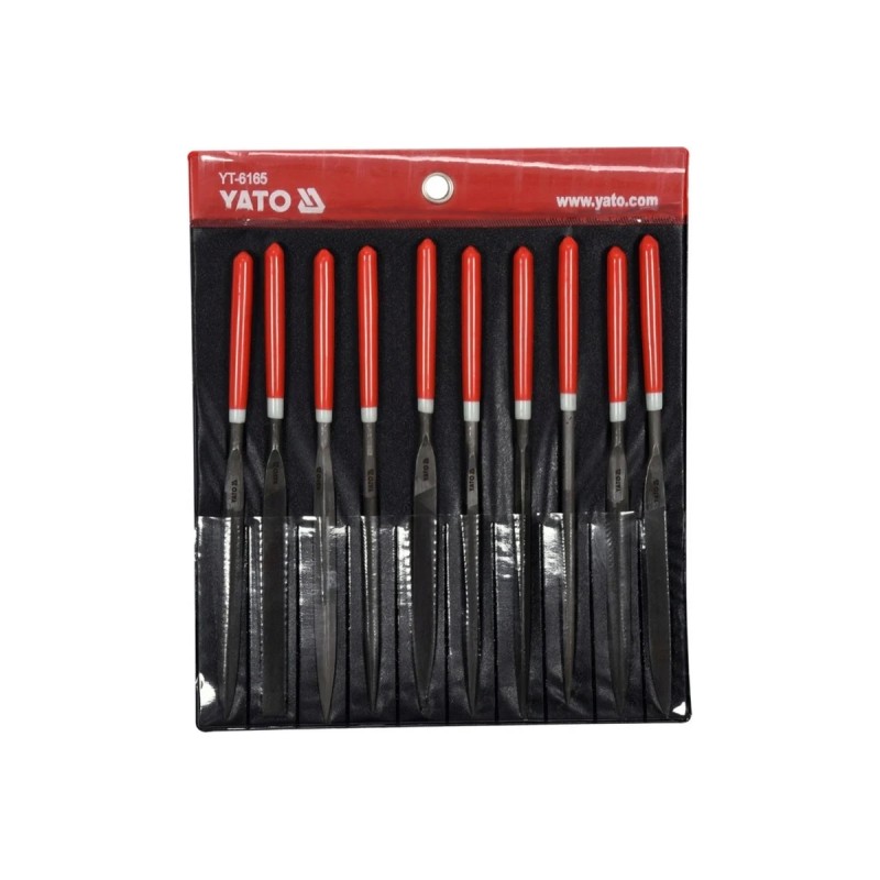 Набор надфилей 180х85мм 10пр YATO YT-6165