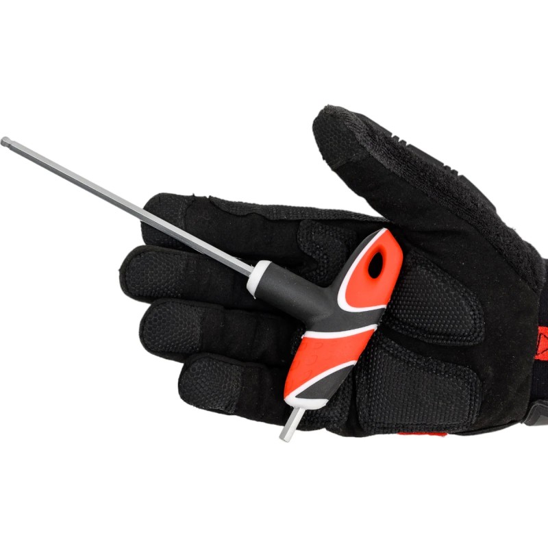 Шестигранник с Т-образной рукояткой 5мм с шаровой головкой YATO YT-05590