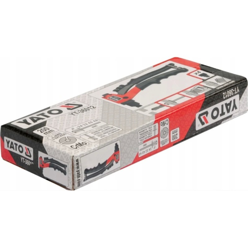 Заклепочник боковой 2,4 - 4,8мм YATO YT-36012